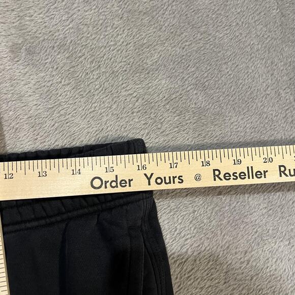 Nike Sportswear Club Fleece Pants Mens Small Black Joggers Swoosh Sweatpants - Picture 12 of 12